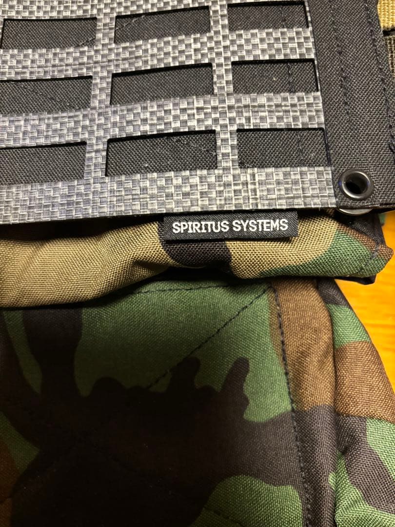 【実物】SPIRITUS SYSTEMS 迷彩 プレートキャリア