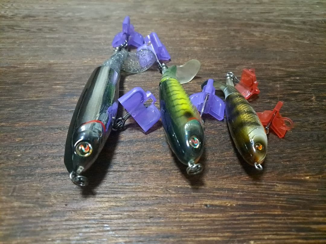 リバーツーシー 　ワッパープロッパー　3サイズ　3色　3個セット