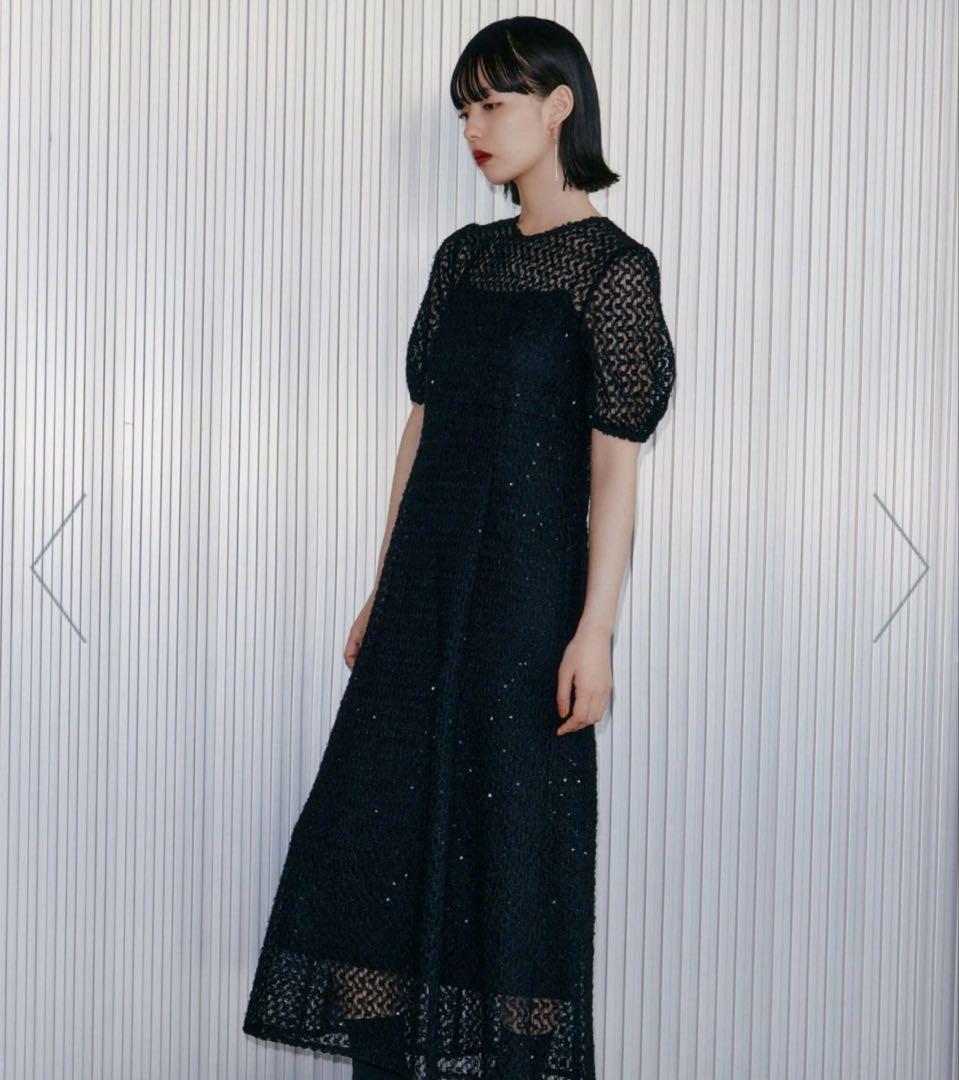美品❣️ kaene スパンコールドレス