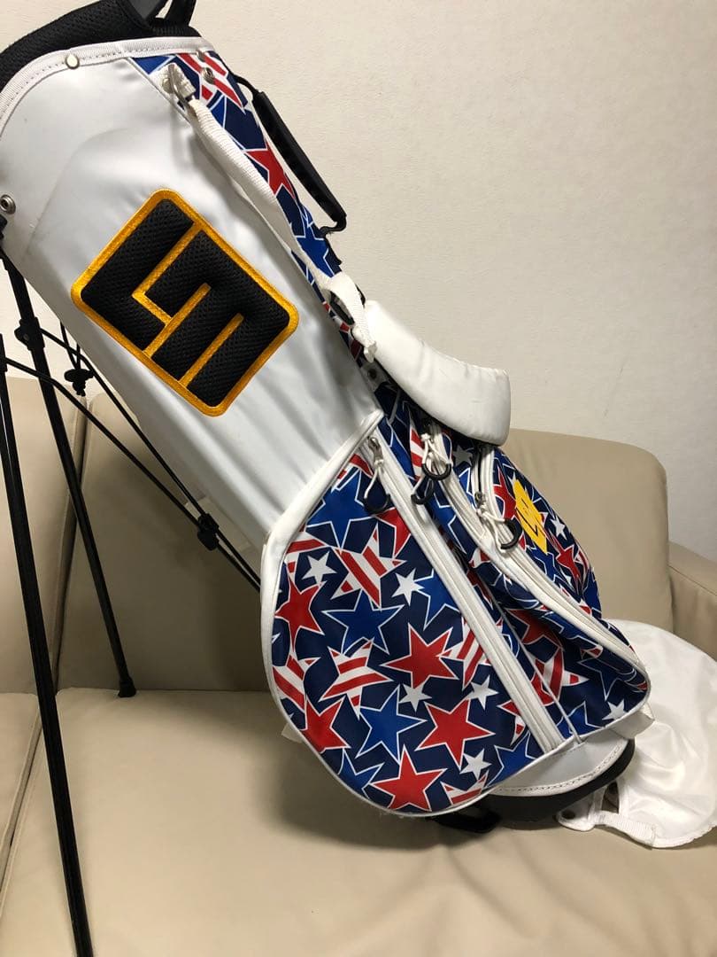 【送料込み】廃盤希少レア　ラウドマウス　スタースタッズ　スタンド式キャディバッグ