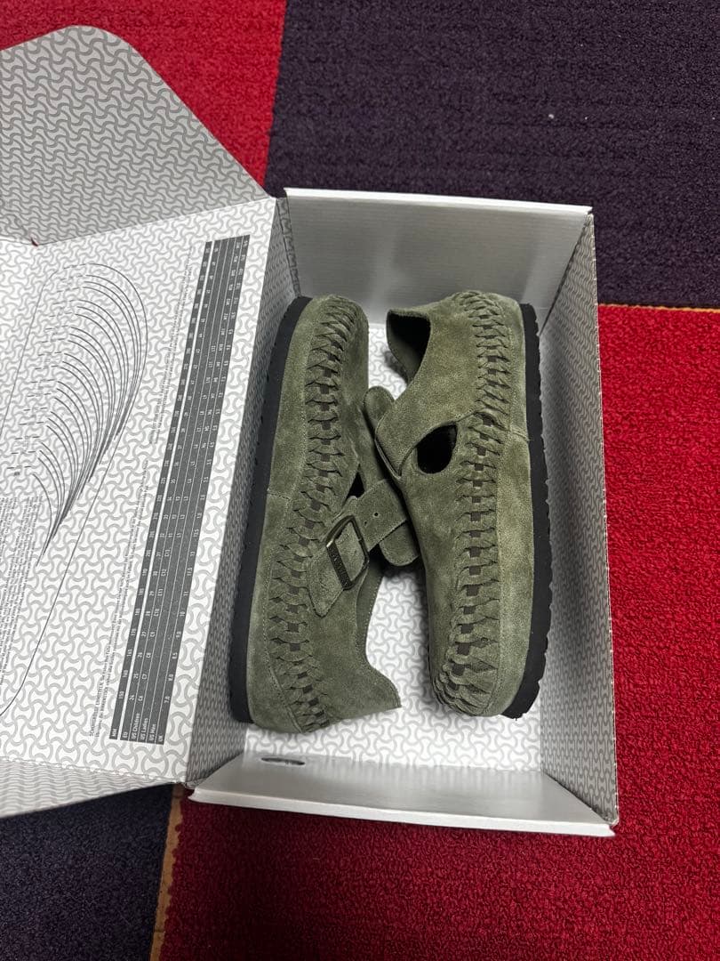 靴 KITH Birkenstock BRAIDED LONDON 42