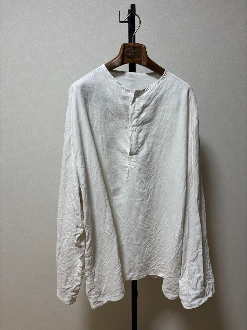 homies京都 フレンチリネン ヘンリーネックTシャツ