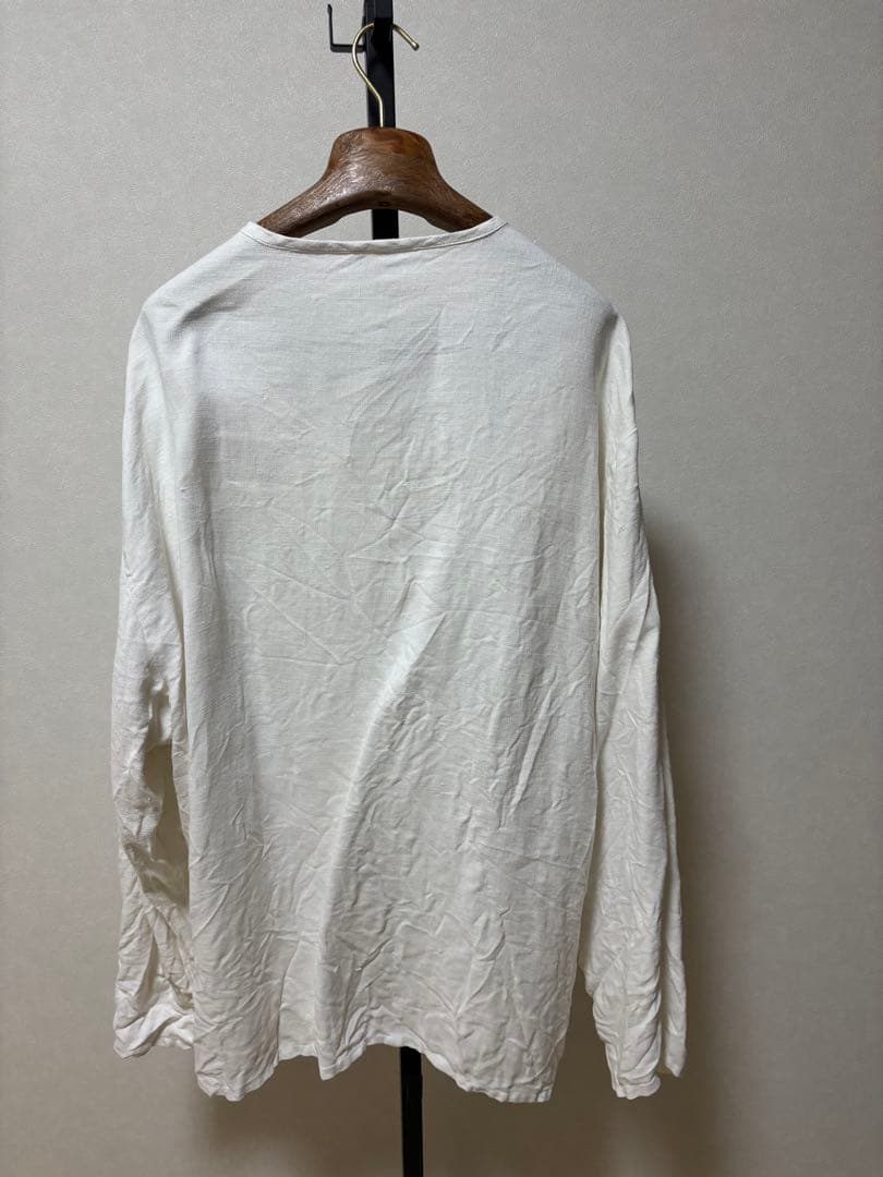 homies京都 フレンチリネン ヘンリーネックTシャツ