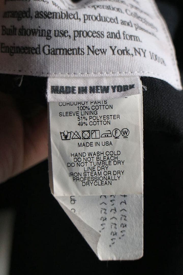 ジャケット・アウター MG Coat Fake Melton BLACK