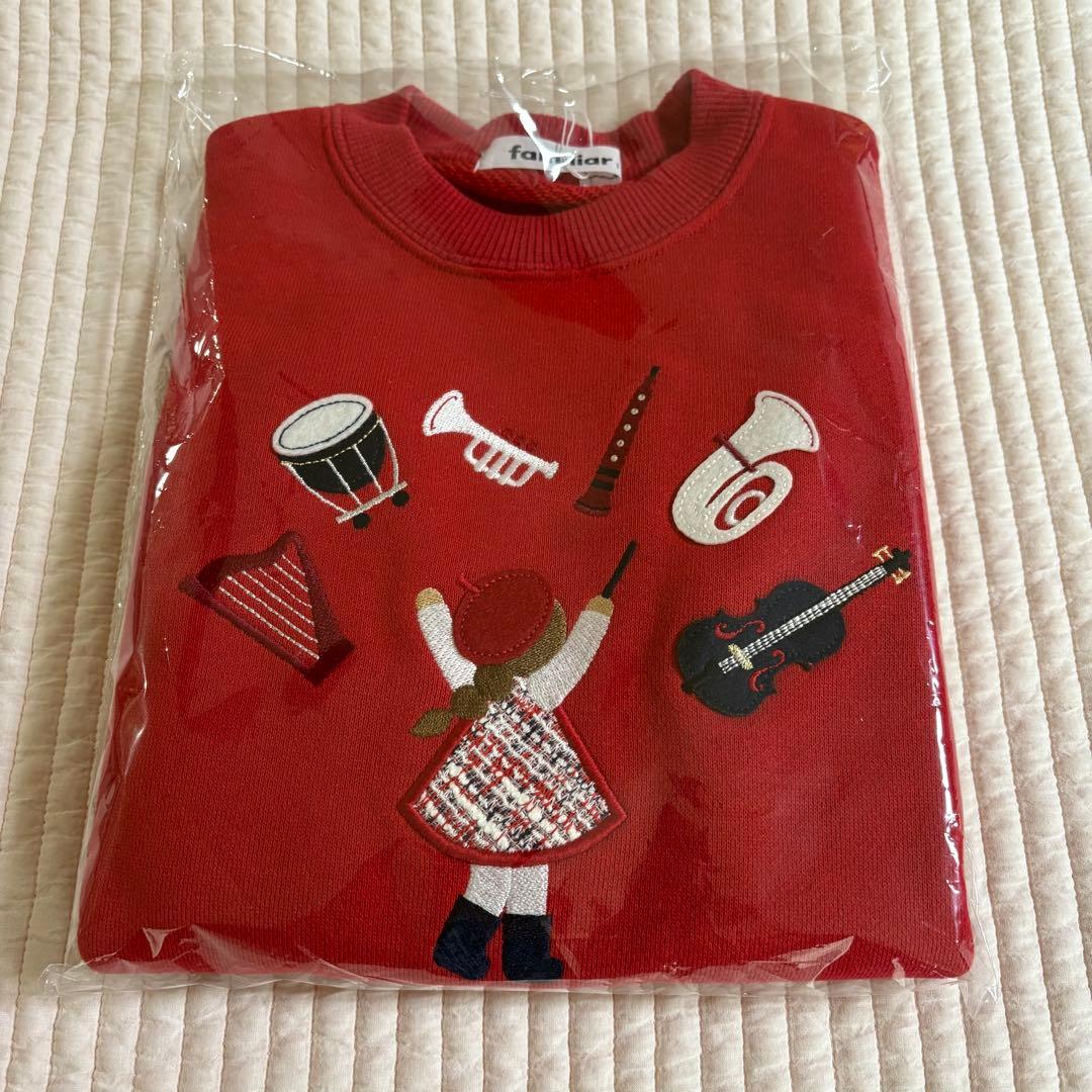 新品　familiar トレーナー　110センチ