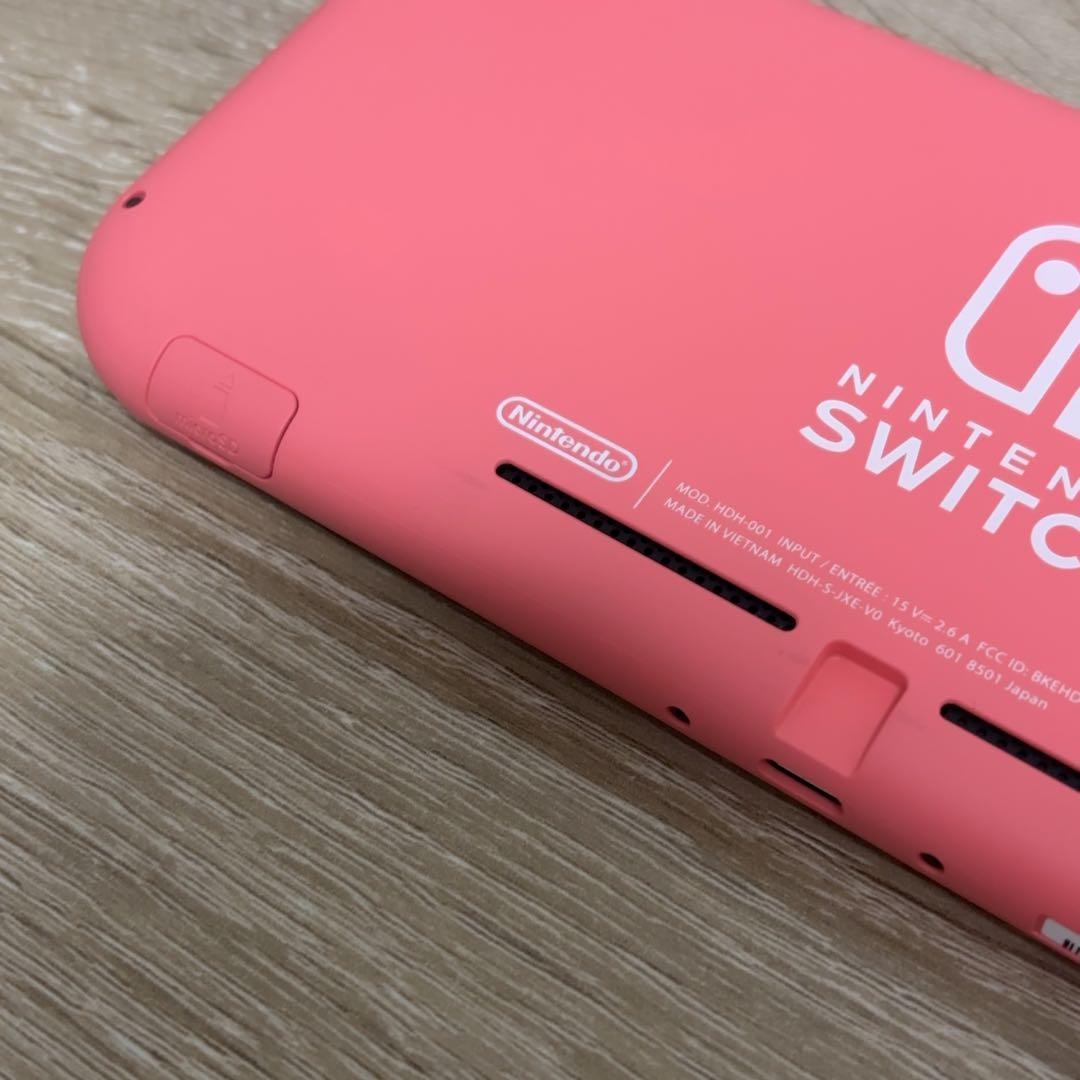 Nintendo Switch Lite コーラル + ハードケース＆脳トレ付