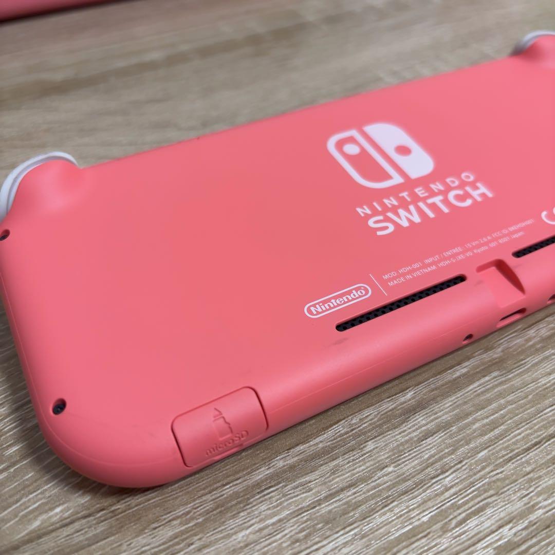 Nintendo Switch Lite コーラル + ハードケース＆脳トレ付