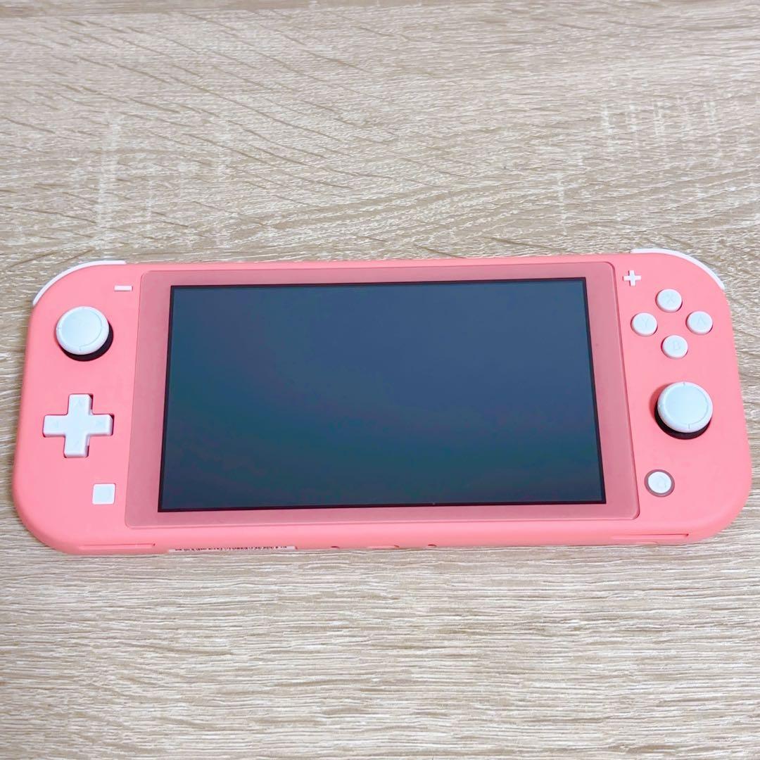 Nintendo Switch Lite コーラル + ハードケース＆脳トレ付