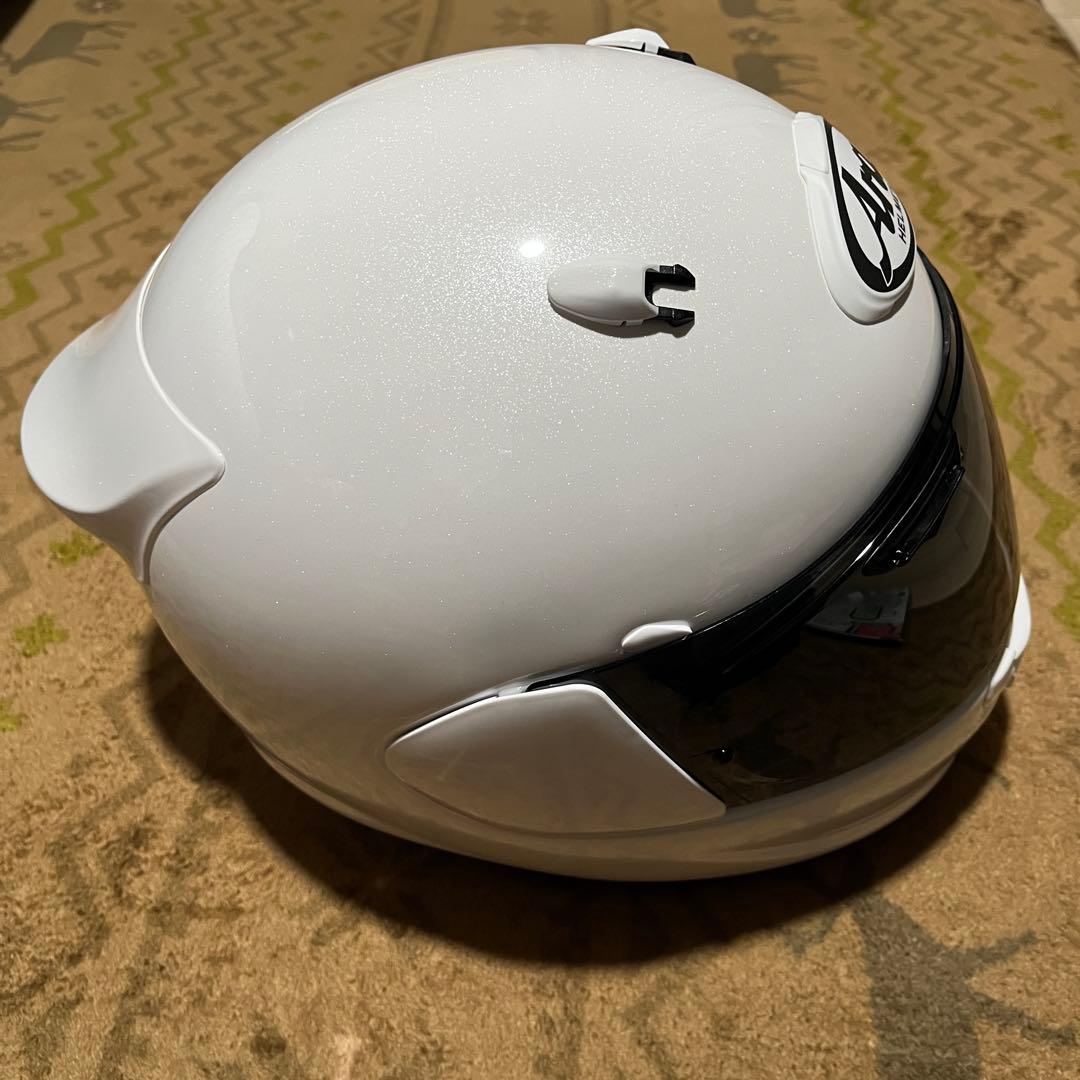 Arai フルフェイスヘルメット スモークシールド アストロGX 白
