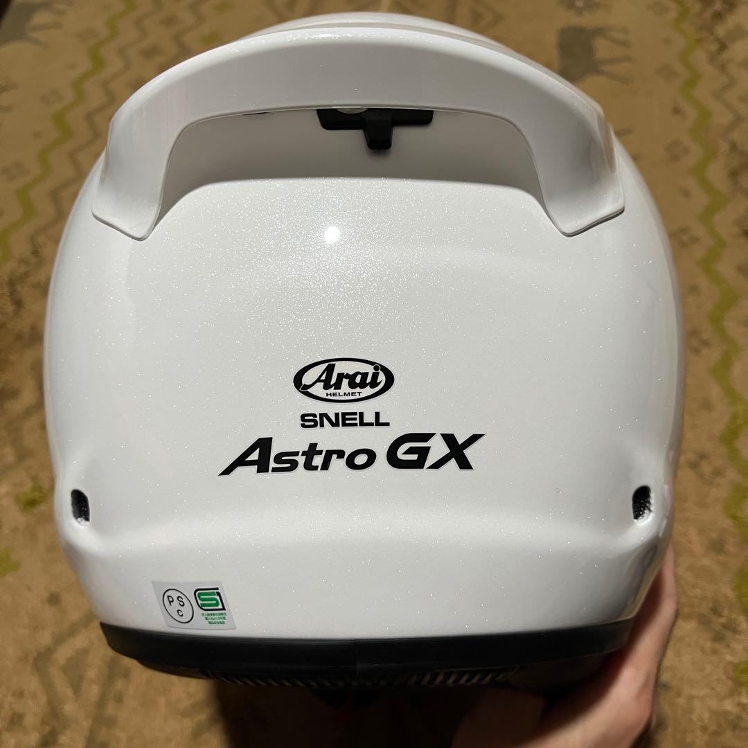 Arai フルフェイスヘルメット スモークシールド アストロGX 白