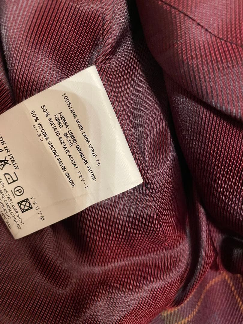 ヴィヴィアンウエストウッド　チェックのジャケット　インポート