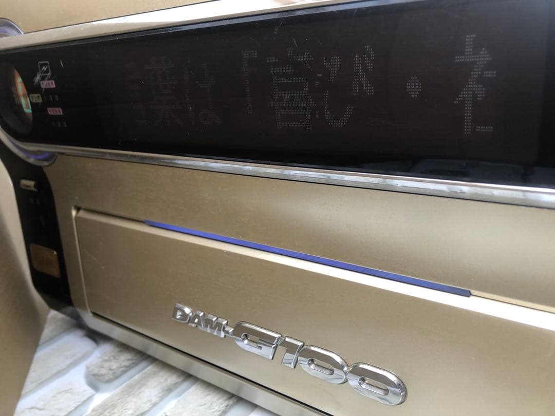 カラオケDAMg-100 通電のみ(A100)