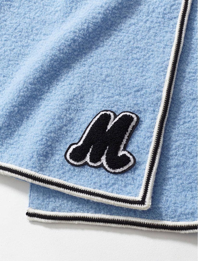 miumiu Miu Miu ブークレ ミニスカート ブルー