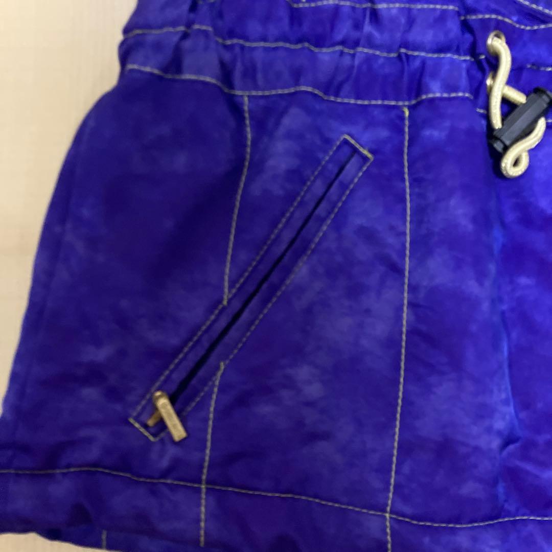 レア★美品★DESCENTE スキースノーボードウェア上下カラフル紫黄色Ｏサイズ