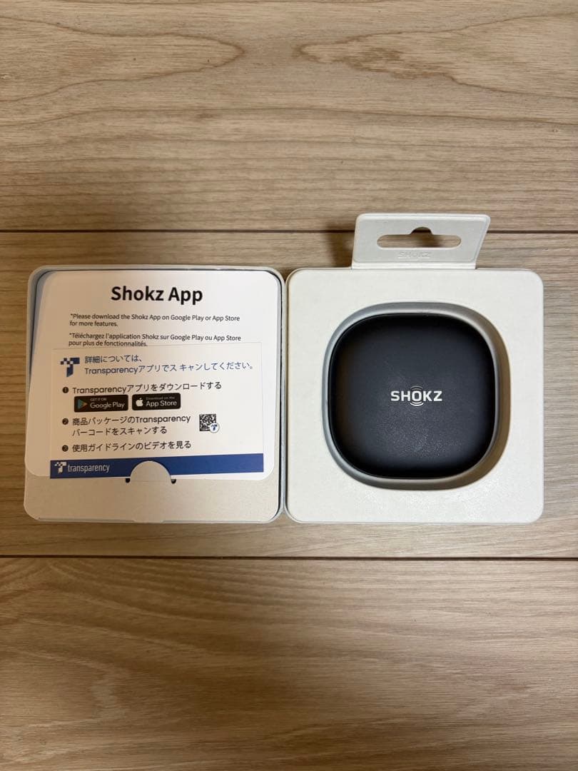 【未使用品】SHOKZ OPENFIT 2+ ワイヤレスイヤホン