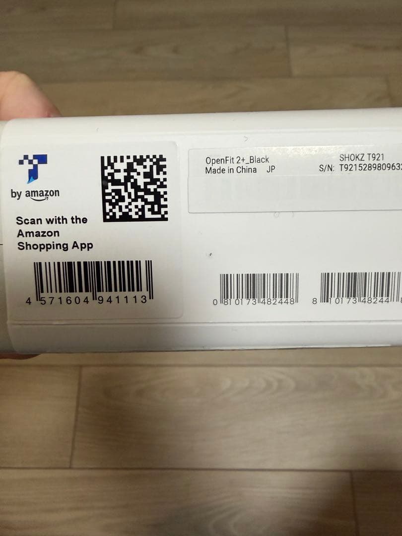 【未使用品】SHOKZ OPENFIT 2+ ワイヤレスイヤホン