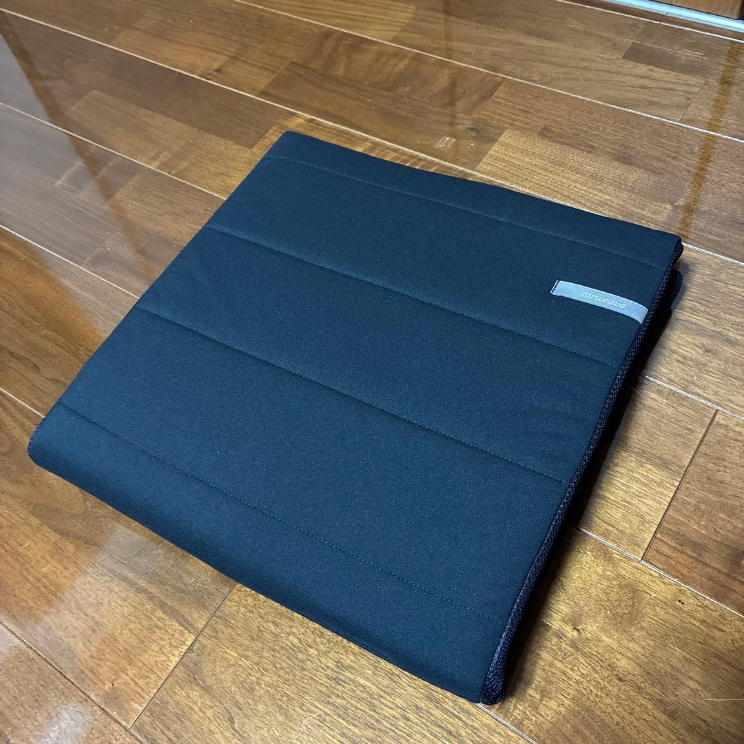airweave エアウィーヴ 座クッション ブラック