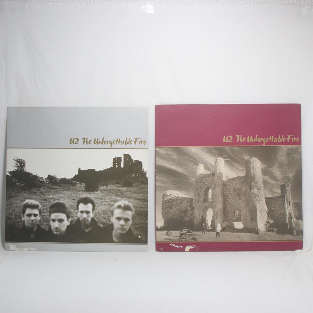 英LP U2 The Unforgettable Fire UK盤 Stereo