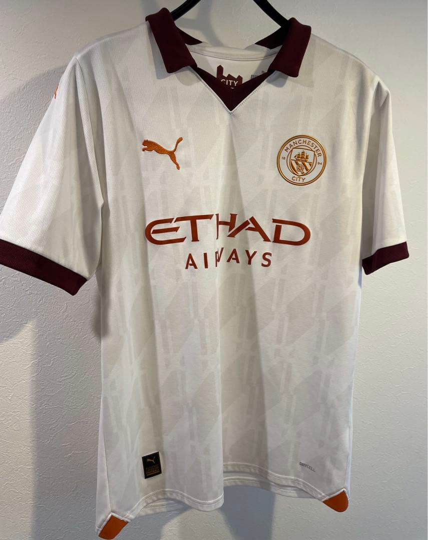 マンチェスターシティ 23/24 アウェイユニフォーム　M