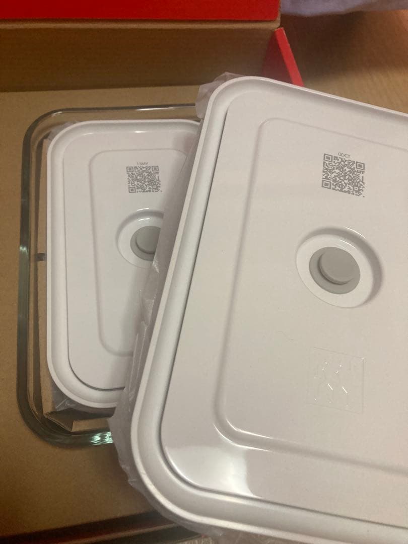 ツヴィリング　真空保存スターターセット　ガラスコンテナ　M/L7点セット