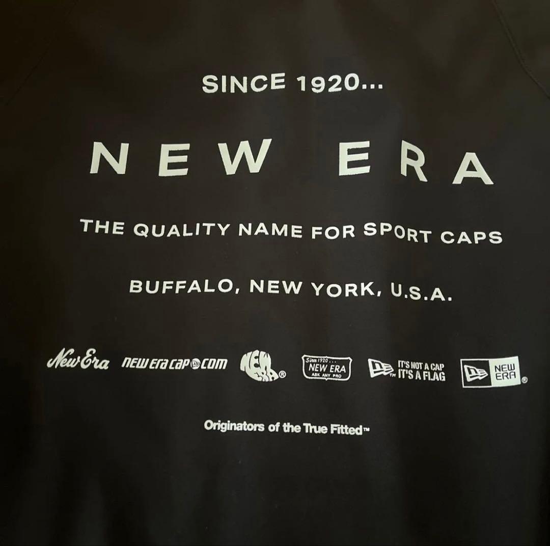 NEW ERA ニューエラゴルフM シェルジャケット アーカイブロゴ ブラック