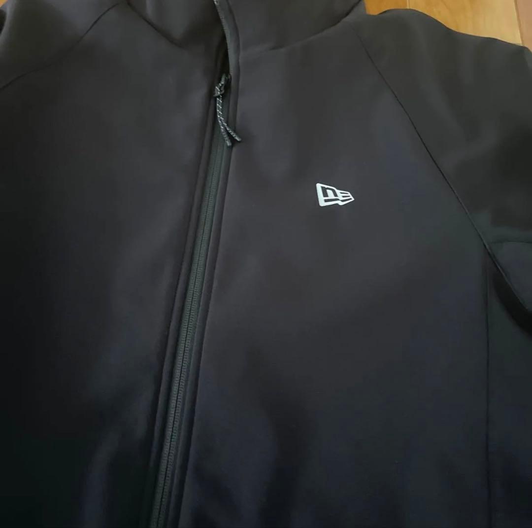 NEW ERA ニューエラゴルフM シェルジャケット アーカイブロゴ ブラック