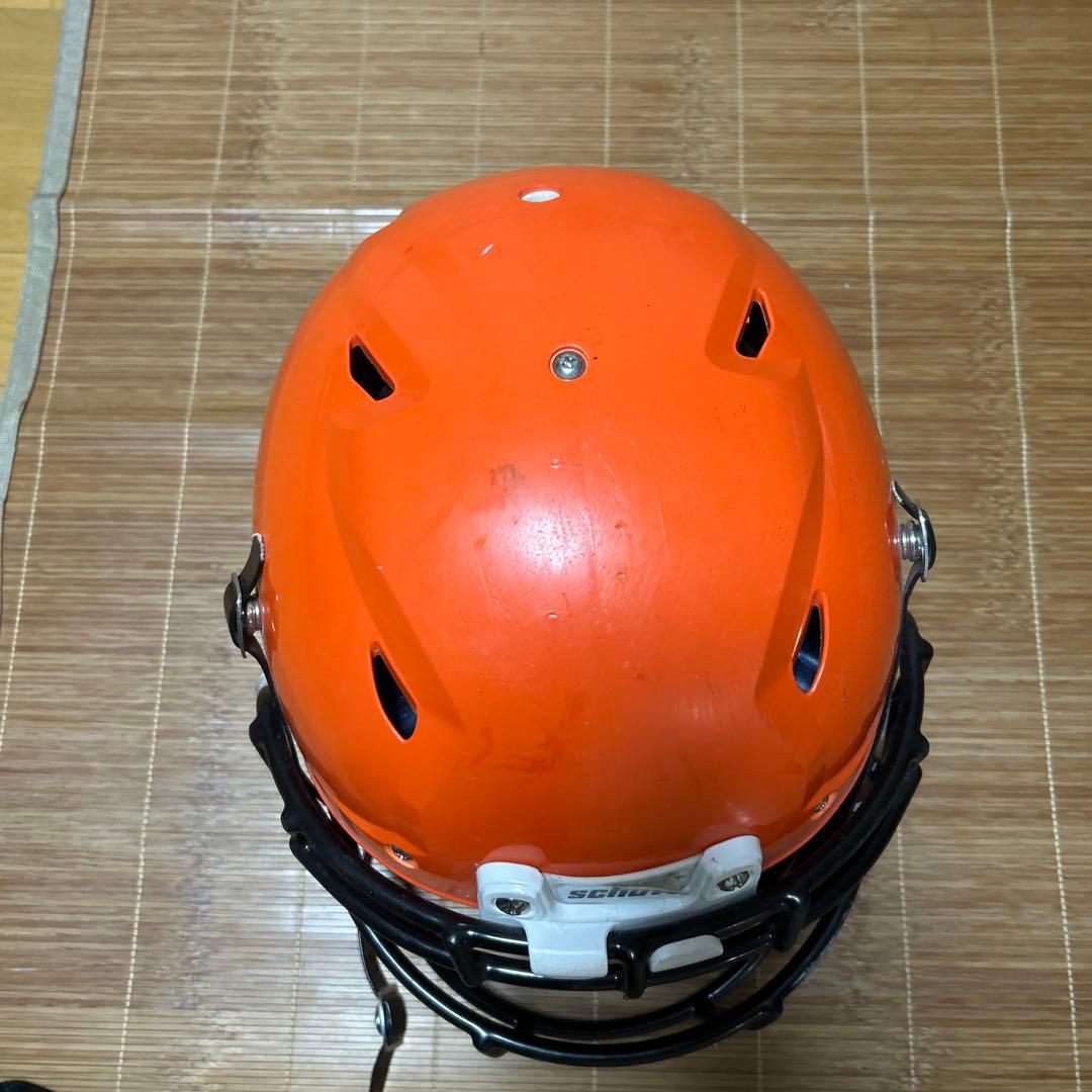 Schutt Riddell アメリカンフットボールヘルメット オレンジ