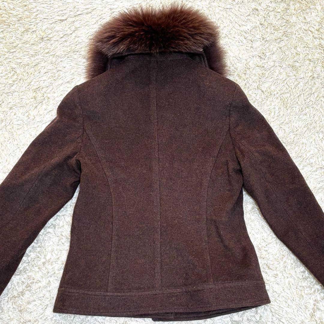 MaxMara 　マックスマーラ　 カシミア　 ジャケット　ブラウン　Mサイズ