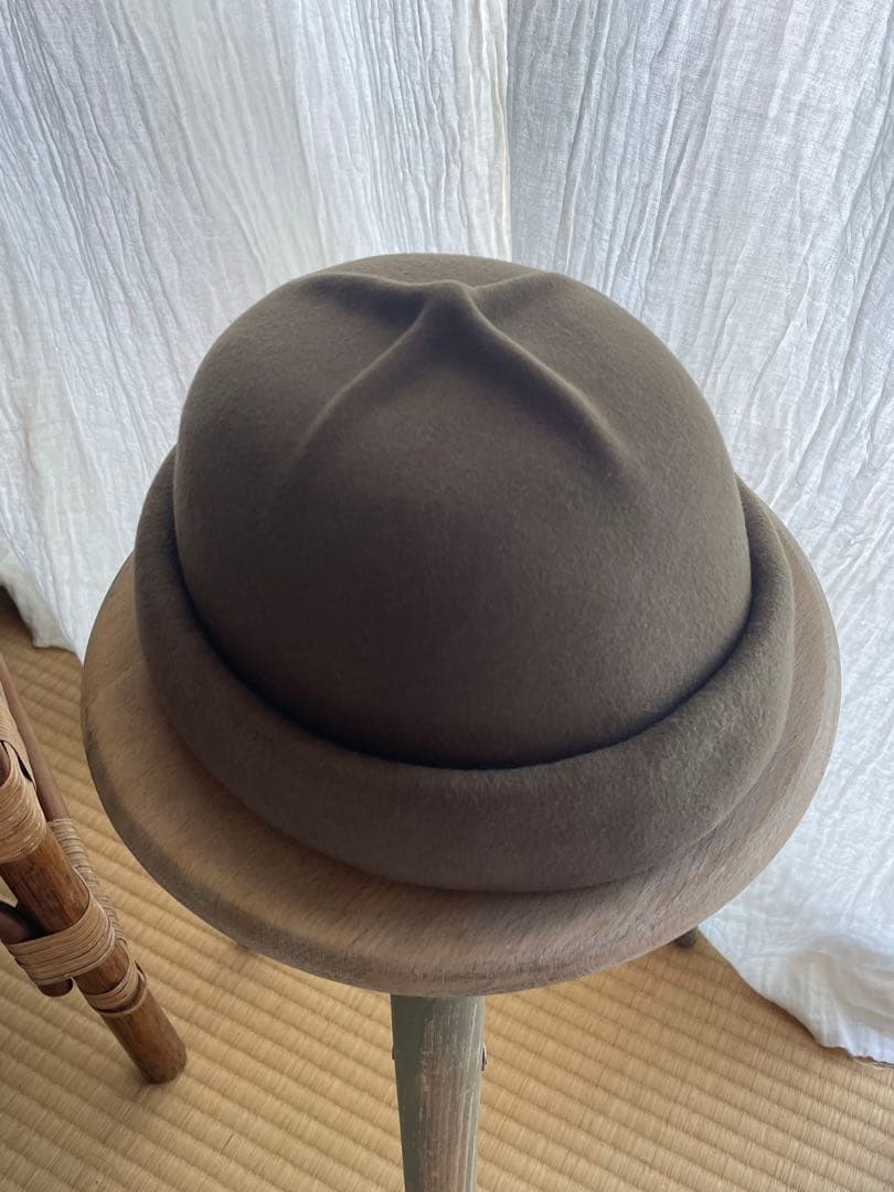 花月日　ラビット　フェルト帽