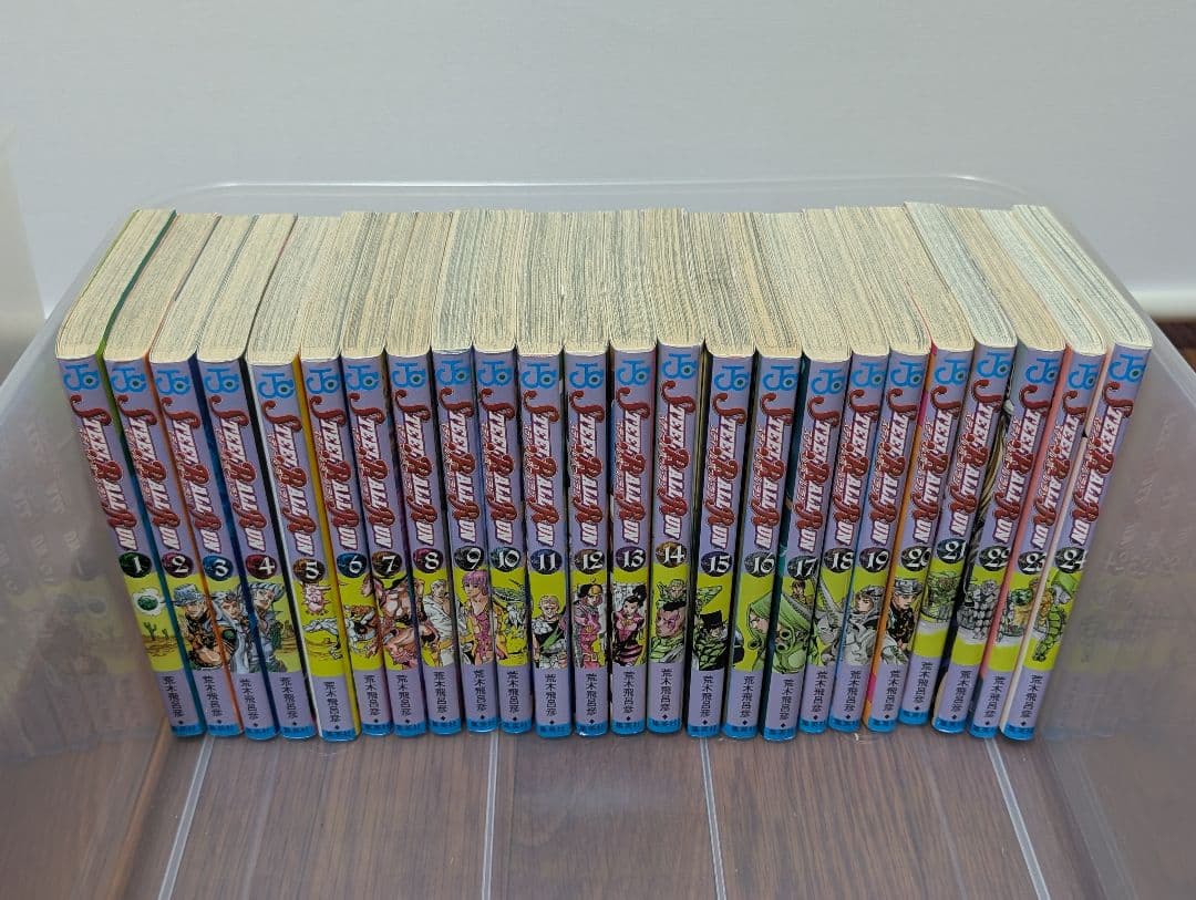 ジョジョの奇妙な冒険 1部〜7部 全巻 104冊＋おまけ　 少年漫画