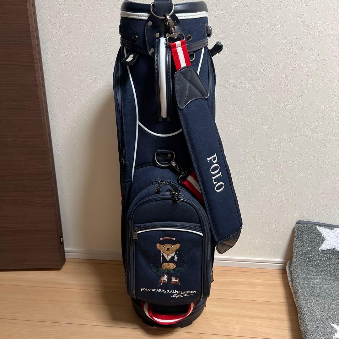 POLO GOLF ゴルフバッグ ネイビー