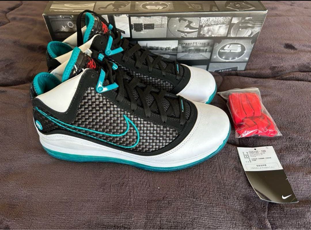 値引中 新品 送料込 NIKE LeBron 7 レトロ スニーカー 27cm