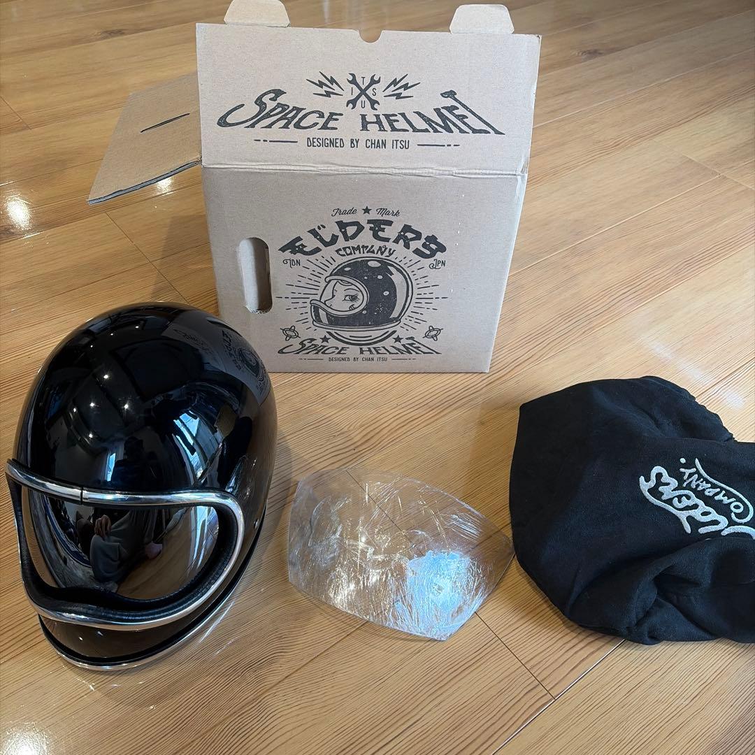 NOBUDZ SPACE HELMET フルフェイスヘルメット ブラック