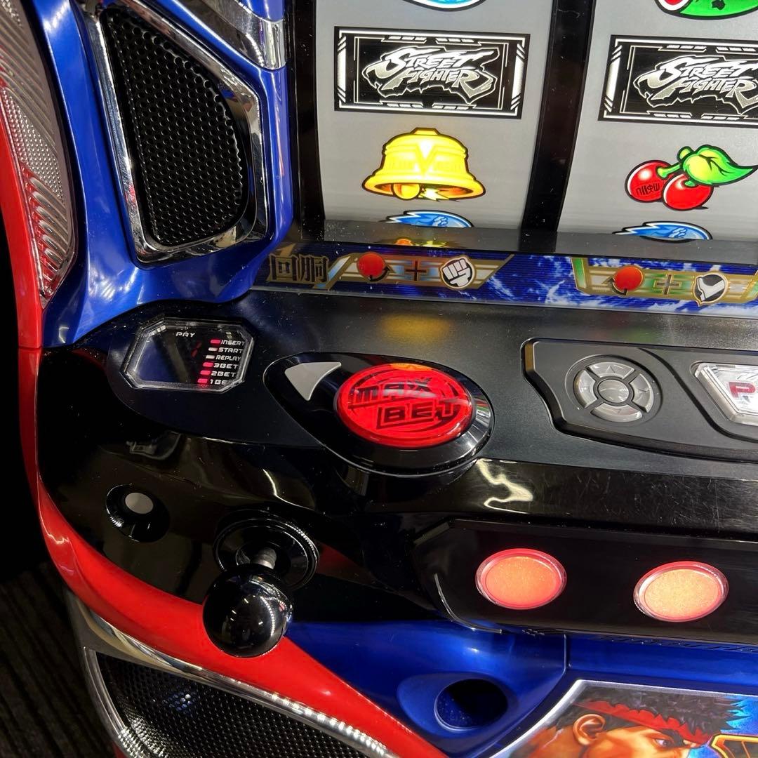 スマスロ 「ストリートファイターV 挑戦者の道」 送料無料　パチスロ実機