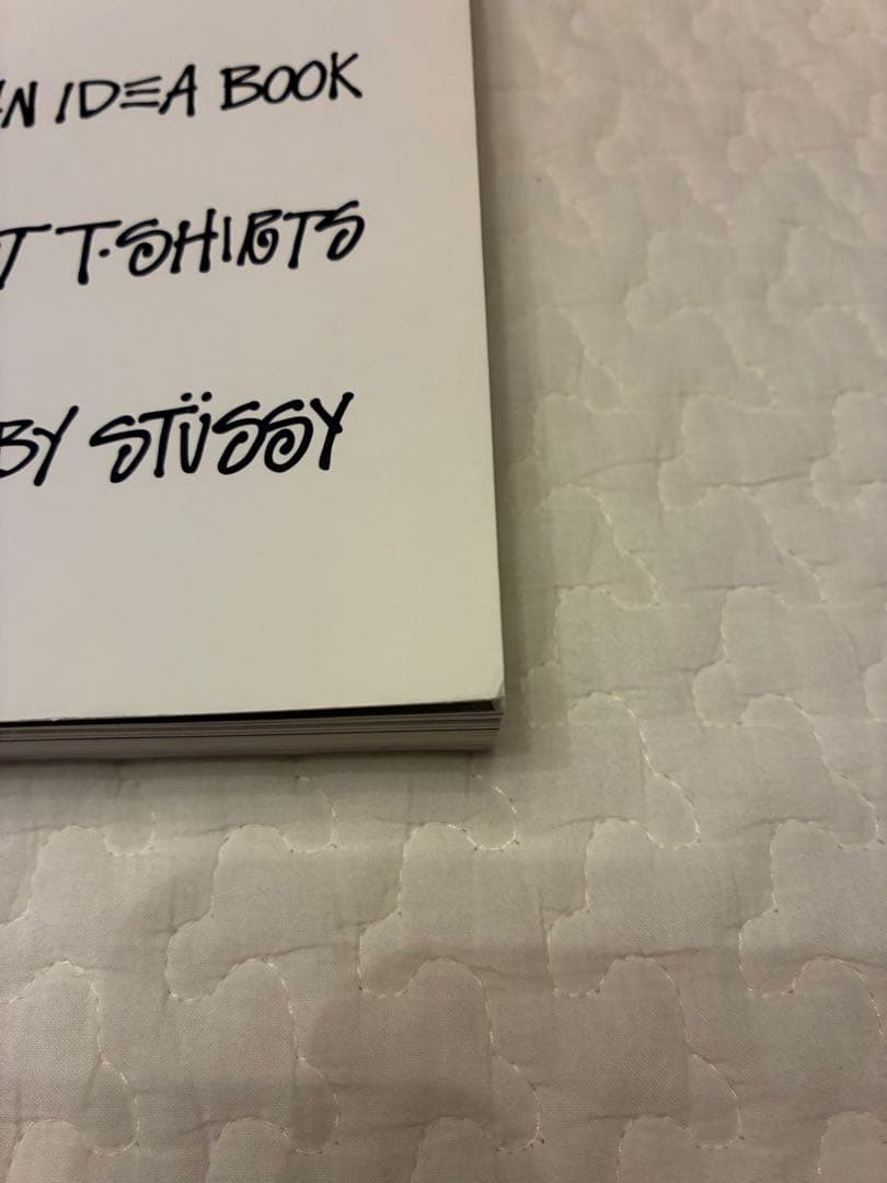 An IDEA Book About T-Shirts by Stüssy