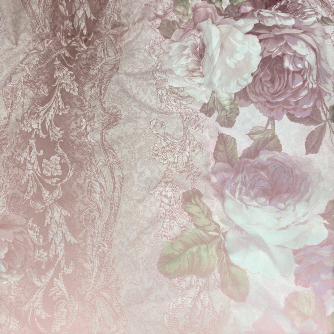 羽毛布団 ダブル 花柄 190×210