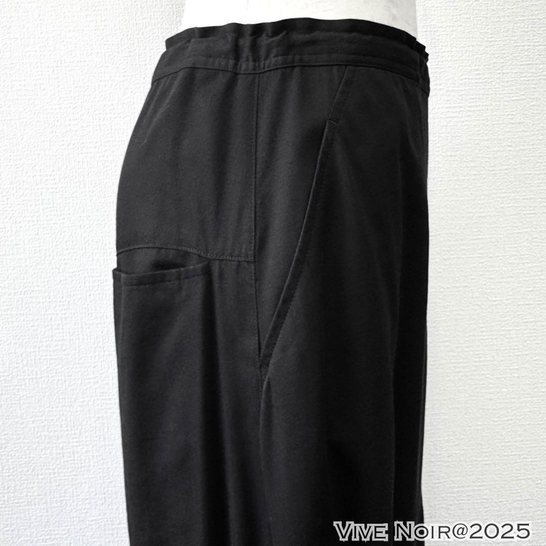 美品✨ Y's ワイズ ヨウジヤマモト アシンメトリー 切替 サルエルパンツ