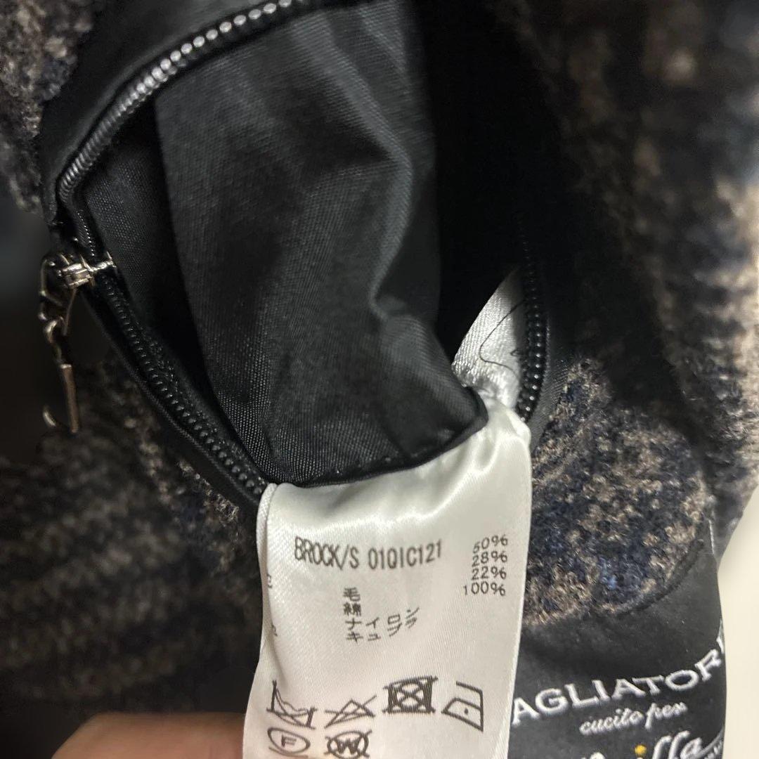 tagliatore ダブルブレストコート brock 50