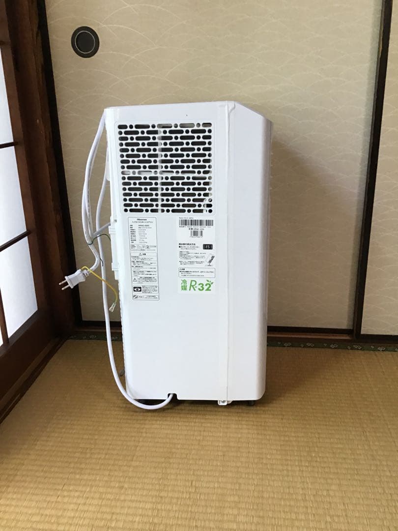 ハイセンス　クーラー　HPAC-22G 25年　5月　購入　稼働小