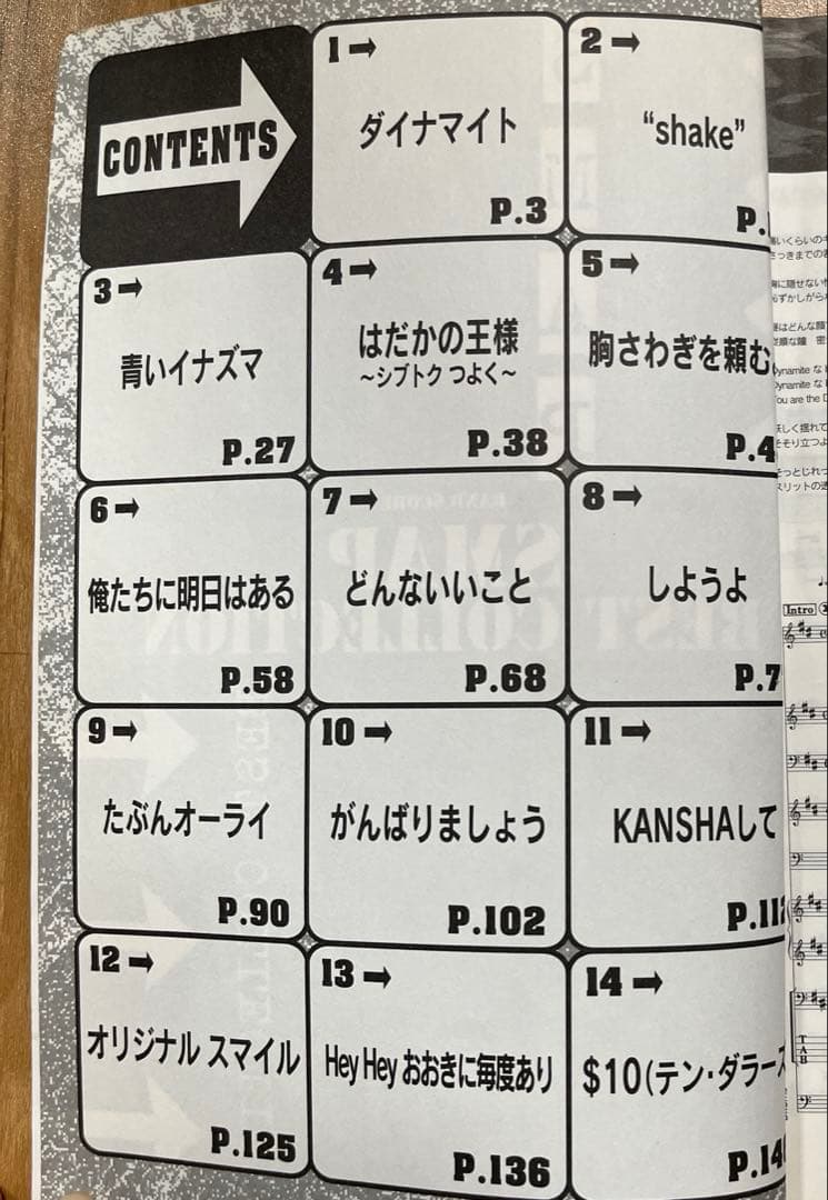 貴重！SMAPバンドスコアセット「ベスト・コレクション」、他