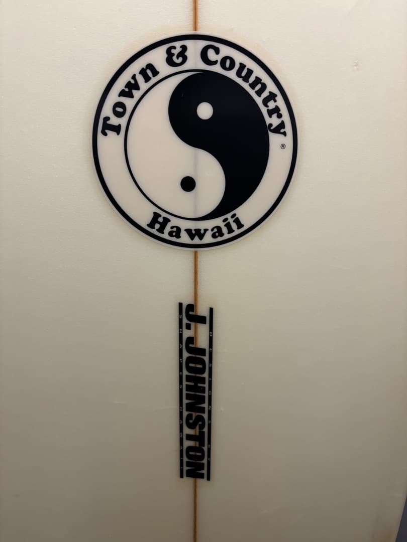 Town & Country J. Johnston ショートボード　6'0