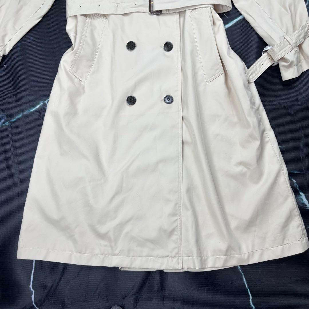【新品未使用】COACHコーチ トレンチコート ベルテッド クリーム Lサイズ