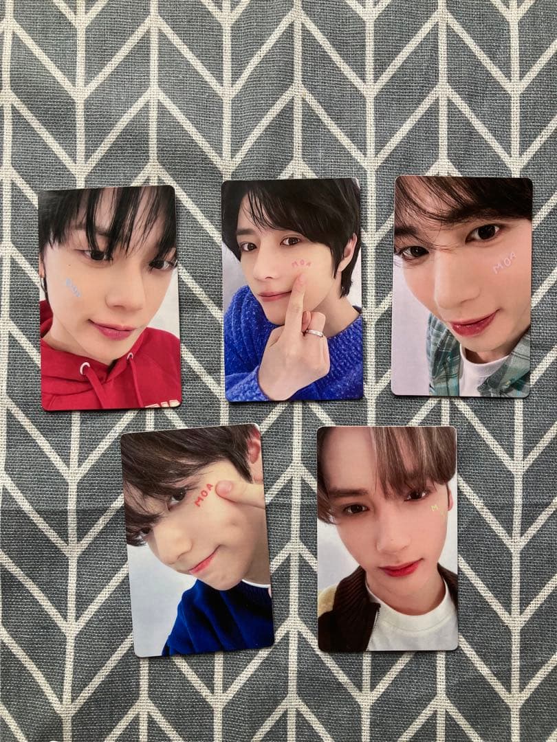 TXT  MOAZONE JPFC 全員限定 トレカ 全員5枚