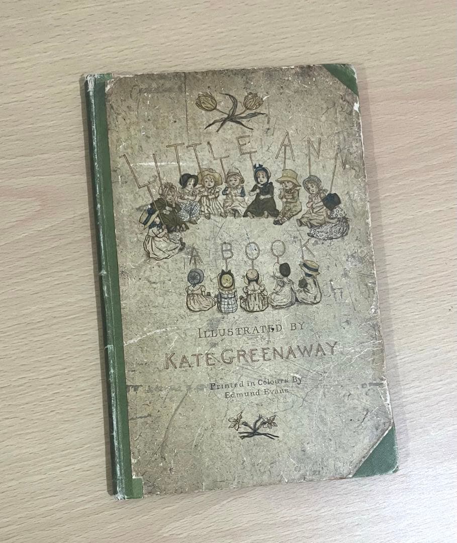 NO371 稀少 古書 アンティーク 洋書 絵本　ケイト グリーナウェイ