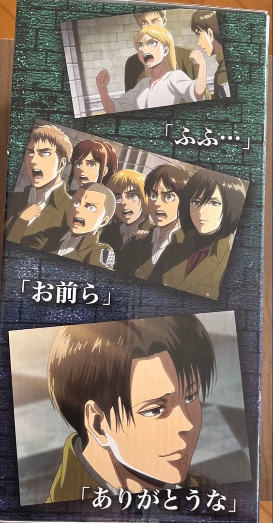 進撃の巨人　USJ リヴァイ　フィギュア　ほほ笑みver.