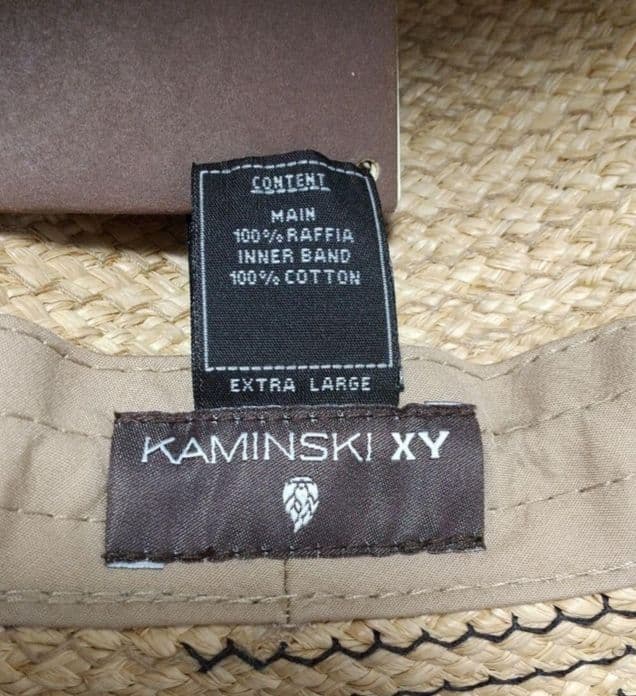 新品 ハット KAMINSKI XY