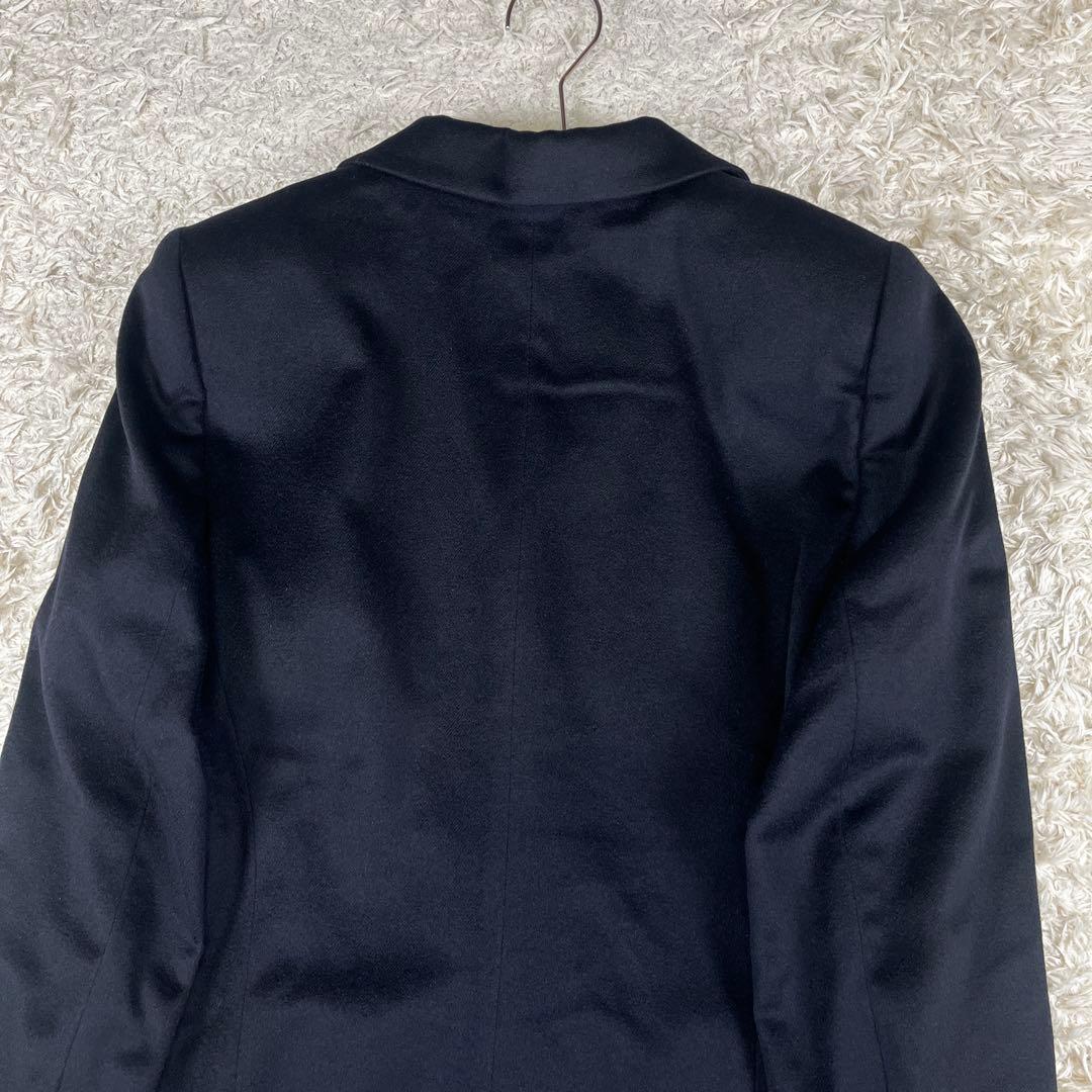 レア ESCADA 金ボタン カシミヤ100% エンブレム テーラードジャケット