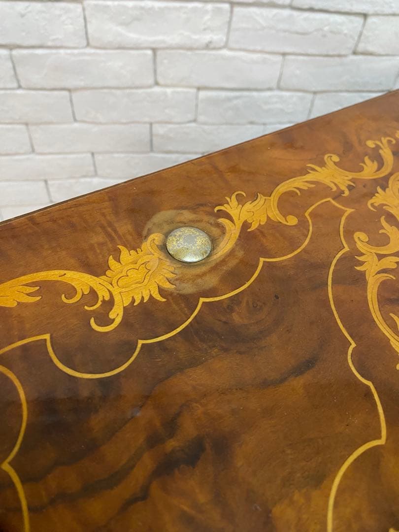 【東京都内23区配送無料】イタリア製　アンティーク　定価18万　キッチンワゴン