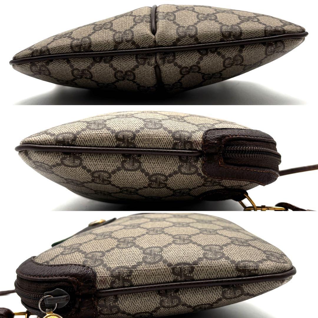 美品・廃盤 グッチ ショルダーバッグ GGスプリーム シェリーライン GG ロゴ