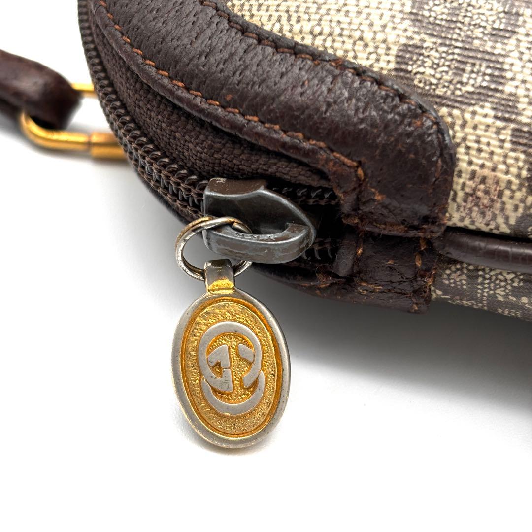 美品・廃盤 グッチ ショルダーバッグ GGスプリーム シェリーライン GG ロゴ